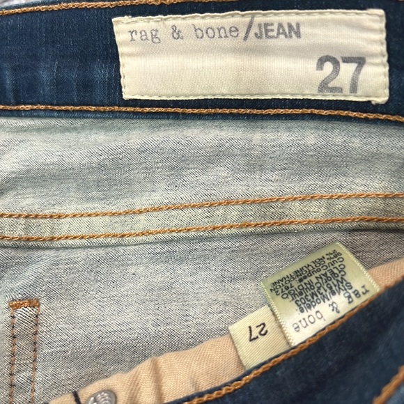 Rag & Bone High Rise Skinny Jeans - SZ 27 - Picture 8 of 12